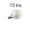 220V European Standard 1W E12 15 Pack