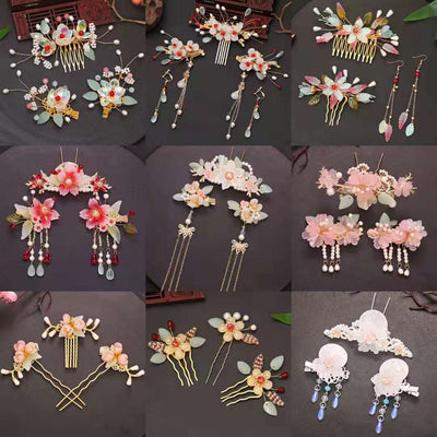 Tocado y Accesorios para Cabello Estilo Antiguo Han - Image 14