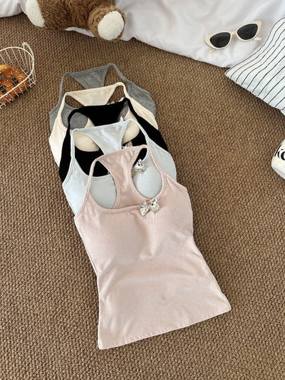 Top Strapless Ajustado sin Espalda con Relleno Integrado para Busto - Image 28