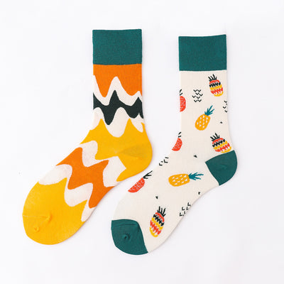 Calcetines Unisex Estampado Animal Abstracto en Algodón - Image 45