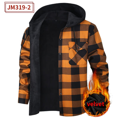Sudadera Térmica con Capucha y Forro Polar Grueso para Hombre - Image 7