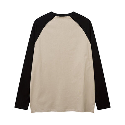 Playera Manga Larga Oso Cartoon con Contraste de Colores - Image 2