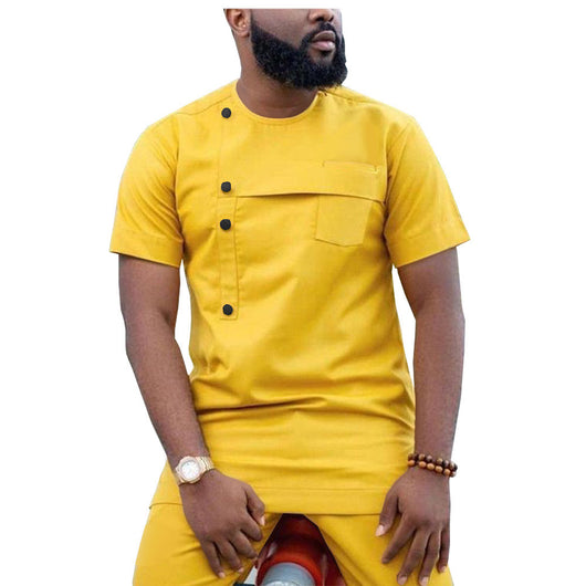 Conjunto Dashiki Africano: Pantalón y Camisa para Hombre - Image 21
