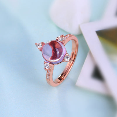 Anillo de Plata 925 con Amatista - Piedra de la Suerte - Image 9