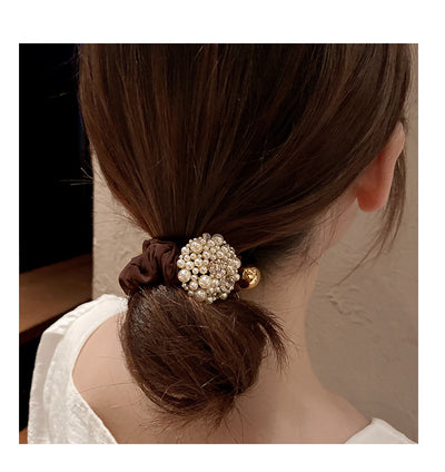 Coletero Elegante con Perla y Acento de Cristal - Image 19