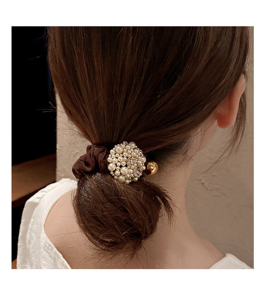 Coletero Elegante con Perla y Acento de Cristal - Image 19