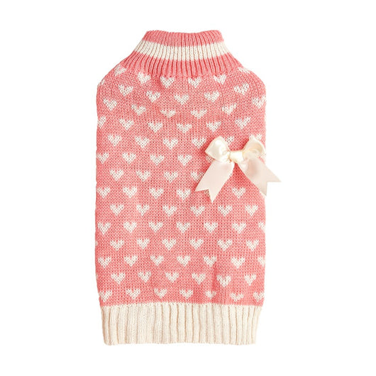 Suéter para Perro con Corazón y Moño - Diseño de Personalidad Fashion - Image 3