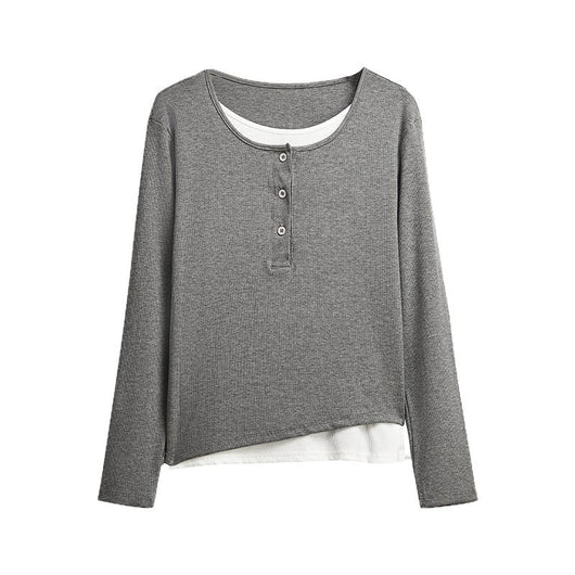 Blusa Larga Suelta Casual Versátil para Mujer - Image 3