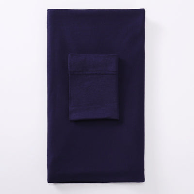 Black minimalist modal bottom hat integrated scarf, folded neatly on a white background. - Image 23