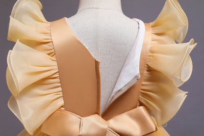 Vestido de Princesa Coreano Esponjoso para Niñas - Disfraz de Boda - Image 11