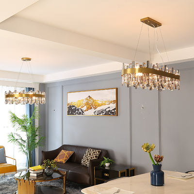 Lámpara de Araña de Cristal para Sala Elegante y Moderna - Image 18
