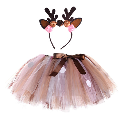 Falda Bubble para Niña con Estampado de Venado - Image 10