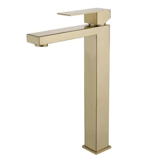 Grifo de Baño Dorado Cepillado - Diseño Elegante para Lavabo - Image 9