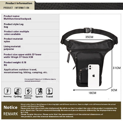 Bolsa de Ciclismo Multifuncional para Hombre - Bandolera Deportiva - Image 27