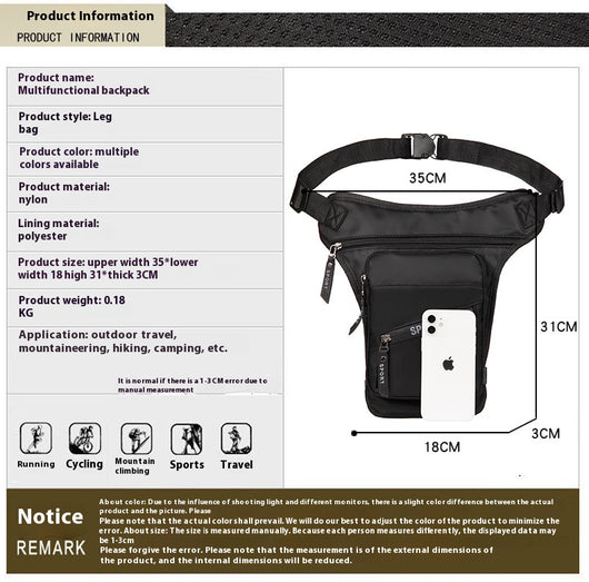 Bolsa de Ciclismo Multifuncional para Hombre - Bandolera Deportiva - Image 27