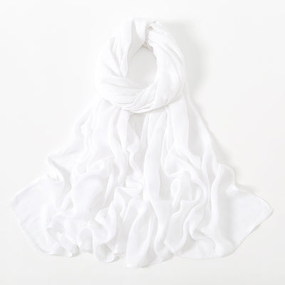 Pañuelo Modal Rayon Malayo Indonesio Colores Sólidos Transpirable - Image 16