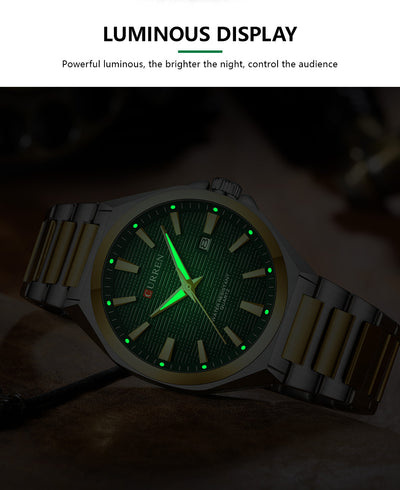 Reloj Minimalista Retro para Hombre con Esfera Grande - Image 13