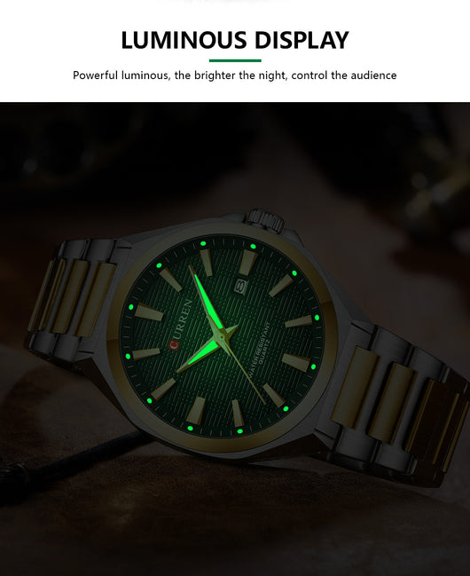 Reloj Minimalista Retro para Hombre con Esfera Grande - Image 13