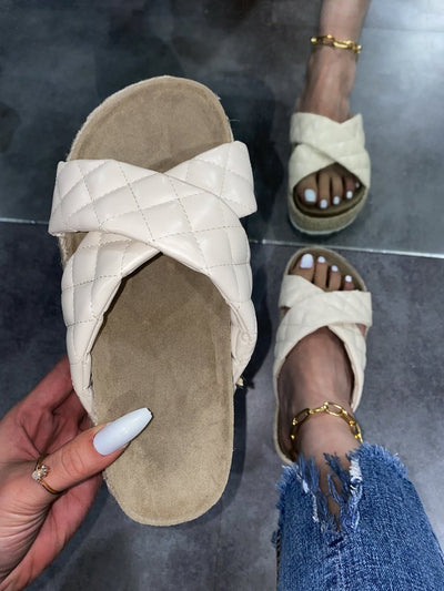 Sandalias Plataforma con Tiras Cruzadas para Mujer - Cómodas y Versátiles - Image 11