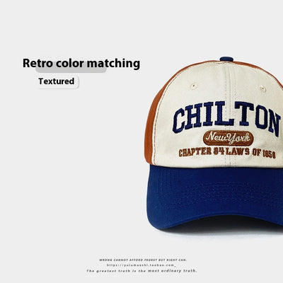 Gorra de Béisbol Retro con Combinación de Colores para Bebé - Protección Solar Verano - Image 30
