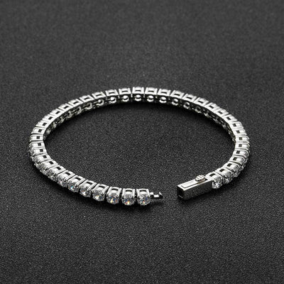 Cadena Tenis Acero Inoxidable 4mm con Cierre de Resorte - Image 10