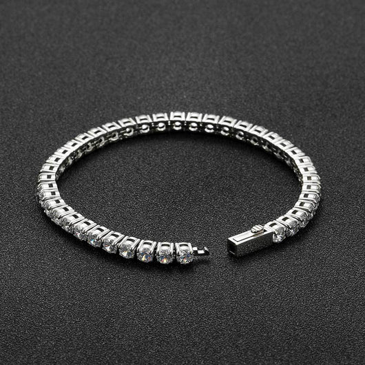 Cadena Tenis Acero Inoxidable 4mm con Cierre de Resorte - Image 10