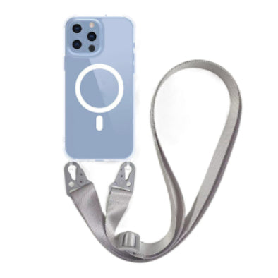 Funda Transparente con Cordón Magnético Desmontable para Celular - Image 3
