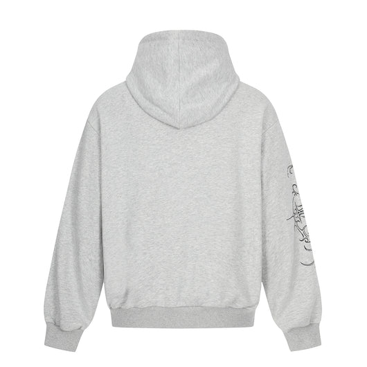 Sudadera con Capucha Retro Estilo Europeo Americano con Tachuelas Cruzadas para Hombre - Image 3