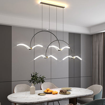 Lámpara Colgante LED Gaviota Minimalista para Dormitorio - Image 14