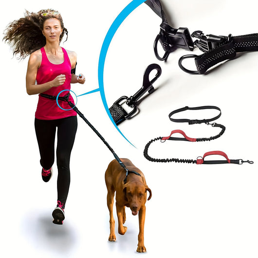 Correa Manos Libres para Perros - Cinturón Ajustable para Correr y Caminar - Image 3