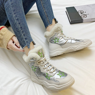Auriculares Inalámbricos + Zapatillas Deportivas Altas de Algodón Talla Grande - Image 10