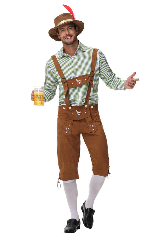 Peto de Cuadros para Festivales de Cerveza - Estilo Tradicional Hombre - Image 17
