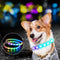Collar LED Recargable Luminoso para Perros con Destello de Seguridad Nocturna