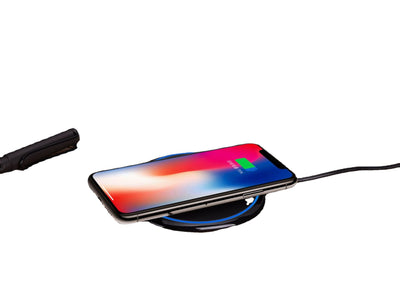 Cargador Inalámbrico 15W Compatible con Apple y Huawei - Superficie Plana Brillante - Image 6