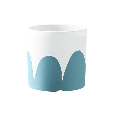 Maceta Cerámica Nórdica para Suculentas con Bandeja - Diseño Moderno 17cm - Image 6