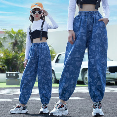 Pantalones Otoñales para Niñas con Tobillo Ajustado - Image 3
