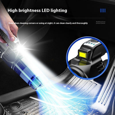 Aspiradora Portátil LED Multifunción para Hogar y Vehículos - Image 3