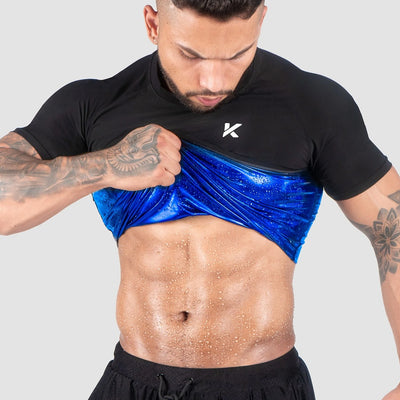 Pack 2 Camisetas Sauna Gris Jaspeado para Hombre - Image 3