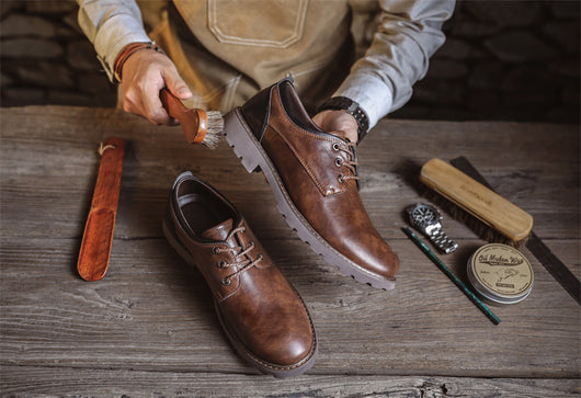 Zapatos Casuales de Cuero Estilo Británico Retro para Hombre - Image 13