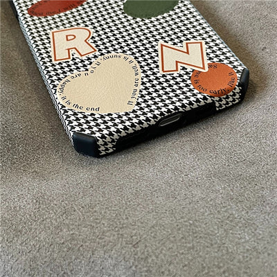 Funda Protectora Antigolpes Estampado Cuadrícula Alfabeto Inglés - Image 8