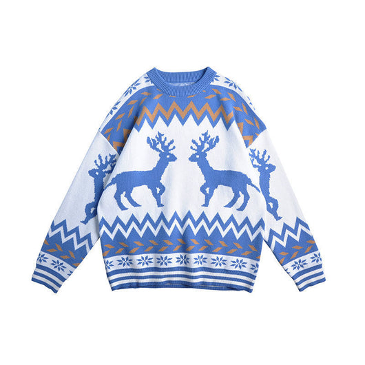 Suéter Tejido Holgado de Cuello Redondo para Invierno - Image 10