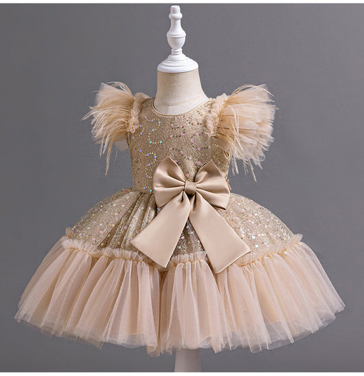 Vestido de Fiesta Infantil con Falda Tul Flores - Colección Verano - Image 24
