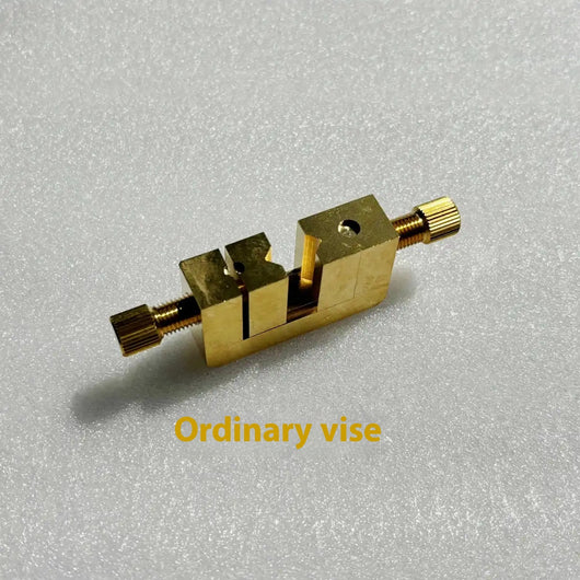 Tornillo de Banco para Relojería en Cobre Puro con Base Fija de Escritorio - Image 9