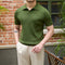 Suéter Tejido Retro Casual para Hombre Estilo Ejecutivo