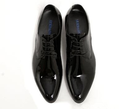 Zapatos de Cuero Oxford para Hombre con Punta Afilada - Image 4