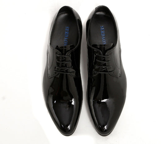 Zapatos de Cuero Oxford para Hombre con Punta Afilada - Image 4