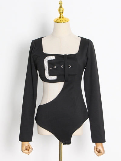 Blusa Retro Francesa Cuello Cuadrado Ajustada con Cintura Marcada - Image 8