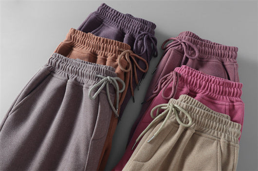 Pantalones Holgados de Cintura Alta con Cordones y Encaje - Image 11