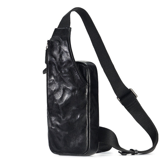 Bolsa Mensajero de Cuero Curtido al Vegetal para Hombre - Estilo Urbano - Image 10