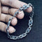 Pulsera de Plata Tailandesa Estilo Hip Hop Vintage